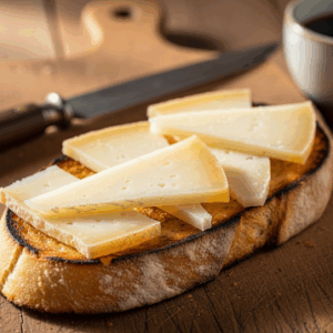 TOSTADA DE QUESO MANCHEGO