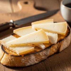 TOSTADA DE QUESO MANCHEGO