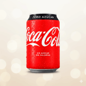 LATA DE COCA COLA ZERO